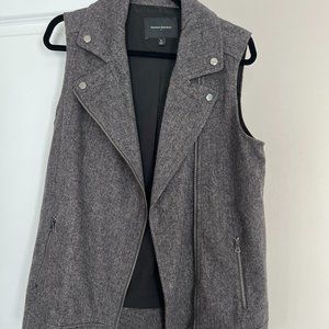 Banana Republic Oversized Tweed Vest, Size M